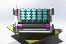 The 90 degree transfer device designed by our company for a certain packaging machinery company