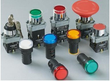 Schneider XB series button indicator light